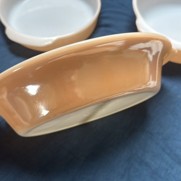 Vintage 3 Piece Fire King Serving Set - Picture 7 of 7